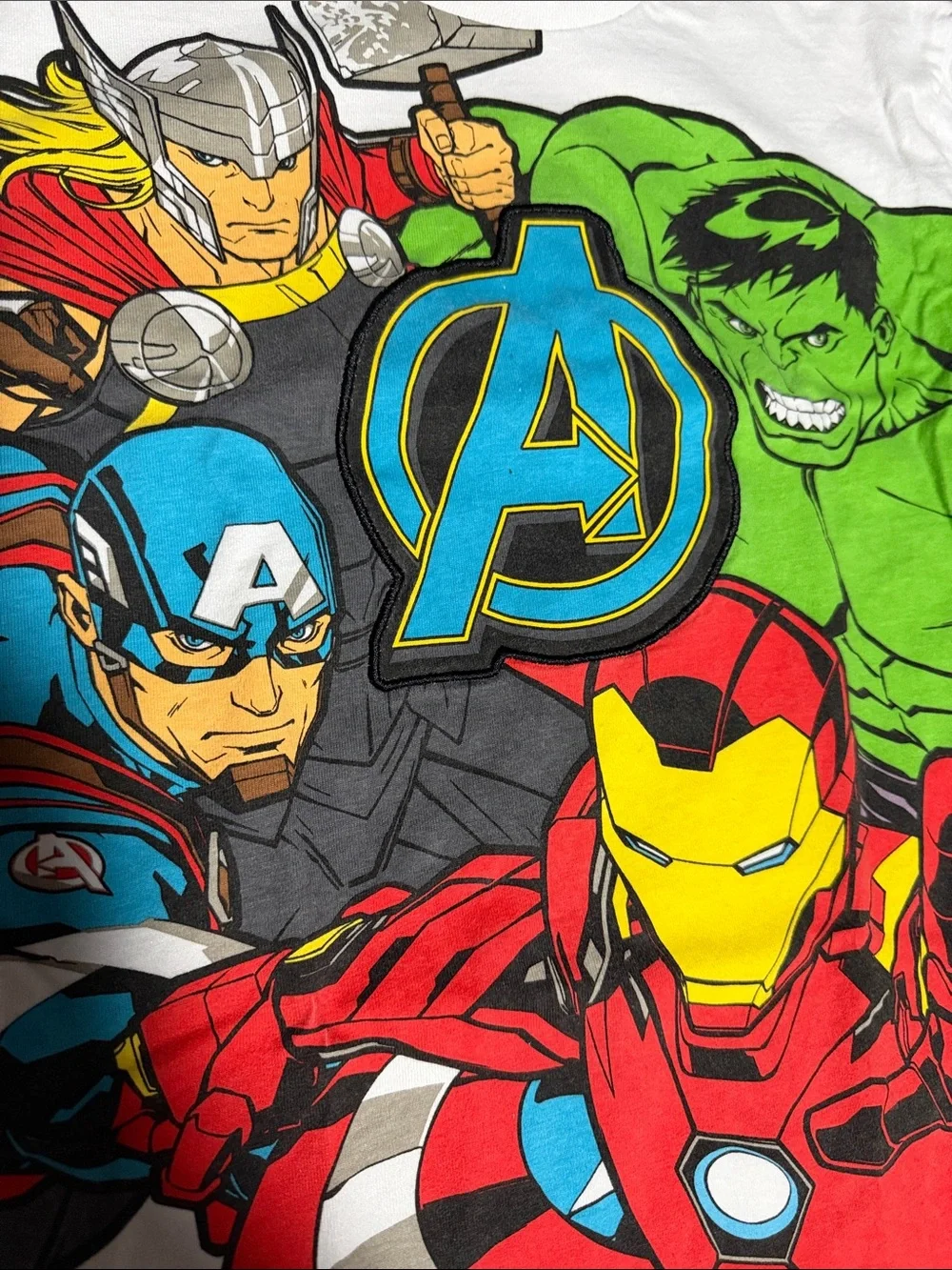 Kids marvel shirt